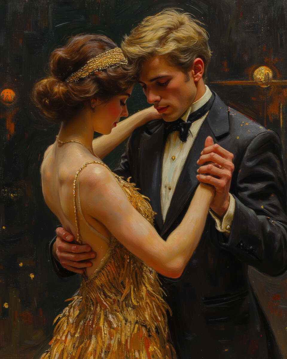 Two silhouettes touching hands with warm light between them