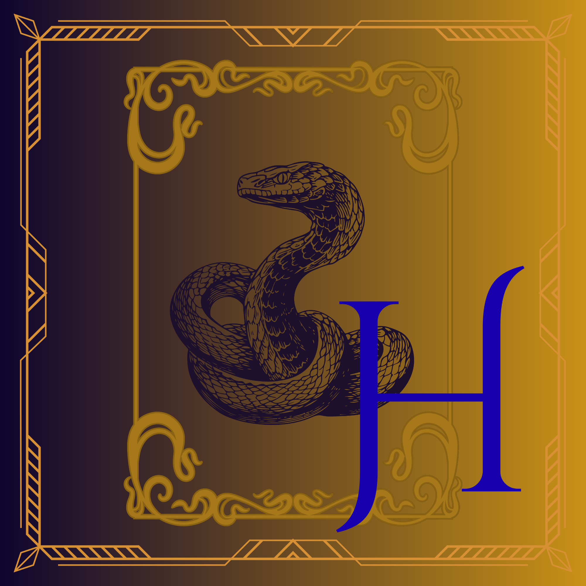 Letter H illustration