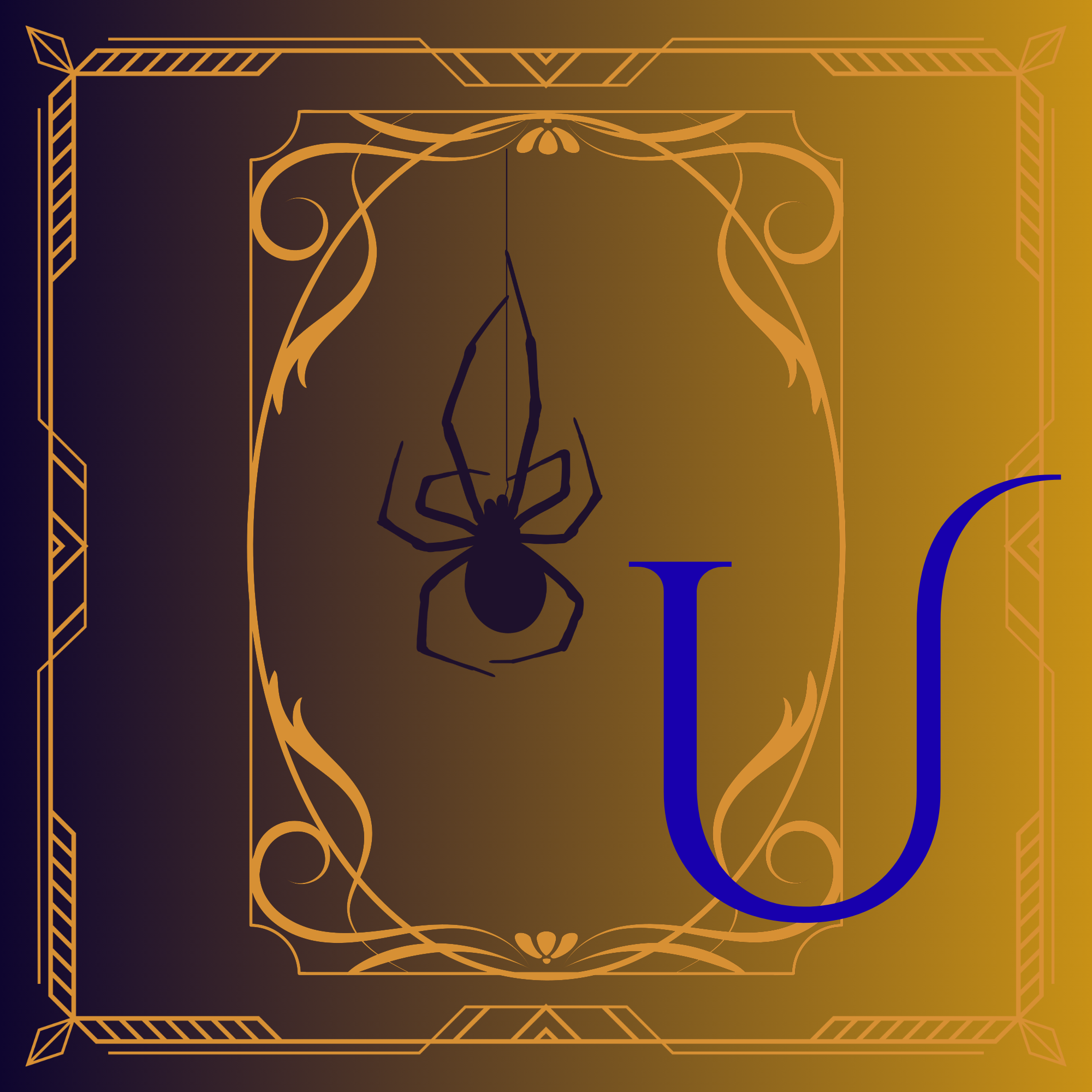 Letter U illustration